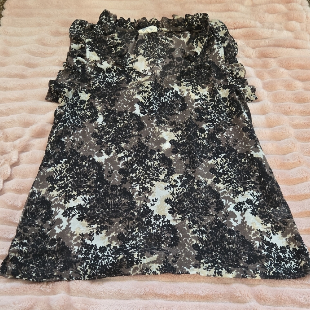 Converse One Star Print Top